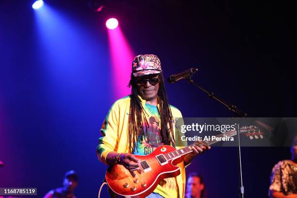 Julian "Junior" Marvin and The Wailers perform at The Paramount Theater on August 17, 2019 in Huntington, New York. .