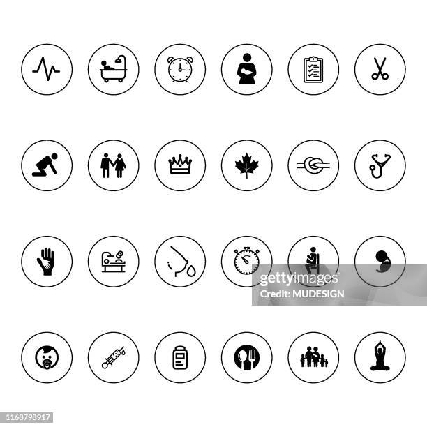 doula icon - doula icon stock illustrations