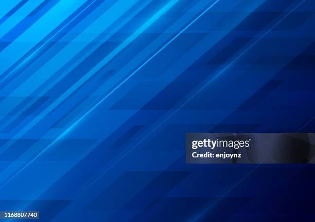 illustrazioni stock, clip art, cartoni animati e icone di tendenza di sfondo blu astratto - speed background