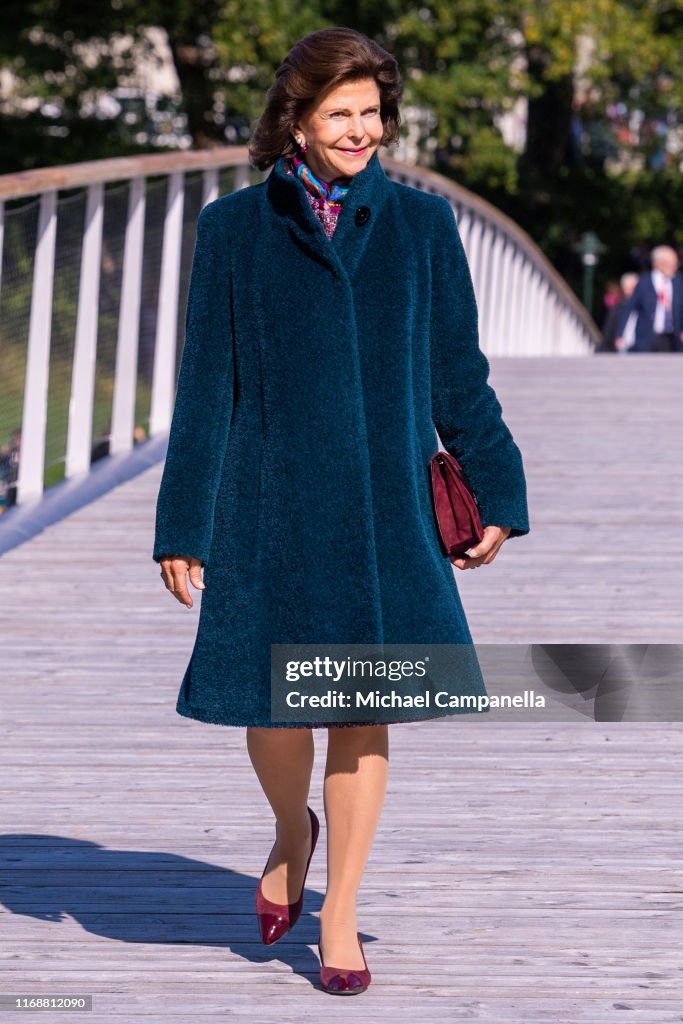 Swedish Royals Attends The Opening Of Folke Bernadotte's Bridge