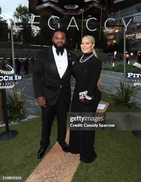 Prince Fielder and Chanel Fielder attend The LegaCCy Gala at The Shed on September 16, 2019 in New York City.