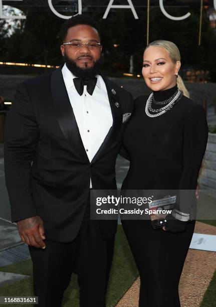 Prince Fielder and Chanel Fielder attend The LegaCCy Gala at The Shed on September 16, 2019 in New York City.