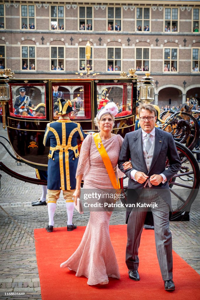 Dutch Royal Family Attends Prinsjesdag 2019 In The Hague