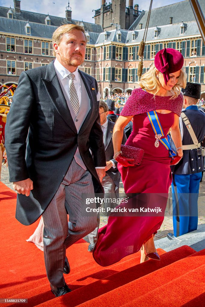 Dutch Royal Family Attends Prinsjesdag 2019 In The Hague