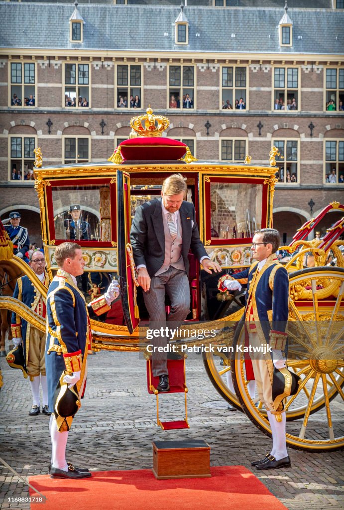 Dutch Royal Family Attends Prinsjesdag 2019 In The Hague