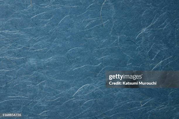 fiber blue paper texture background - rice paper stock pictures, royalty-free photos & images