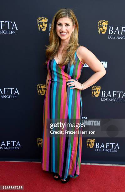 Denah Angel Shenkman attends BAFTA Los Angeles Garden Party at The British Residence on August 18, 2019 in Los Angeles, California.