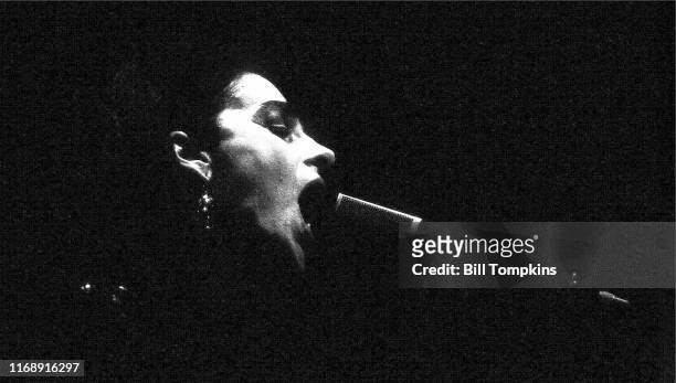 Bill Tompkins/Getty Images Diamanda Galas performs on June 6, 1998 in New York City.