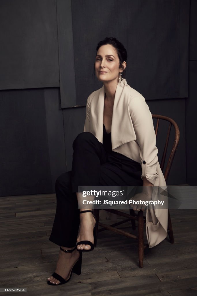 Carrie-Anne Moss of CBS's 'Tell Me a Story' poses for a portrait