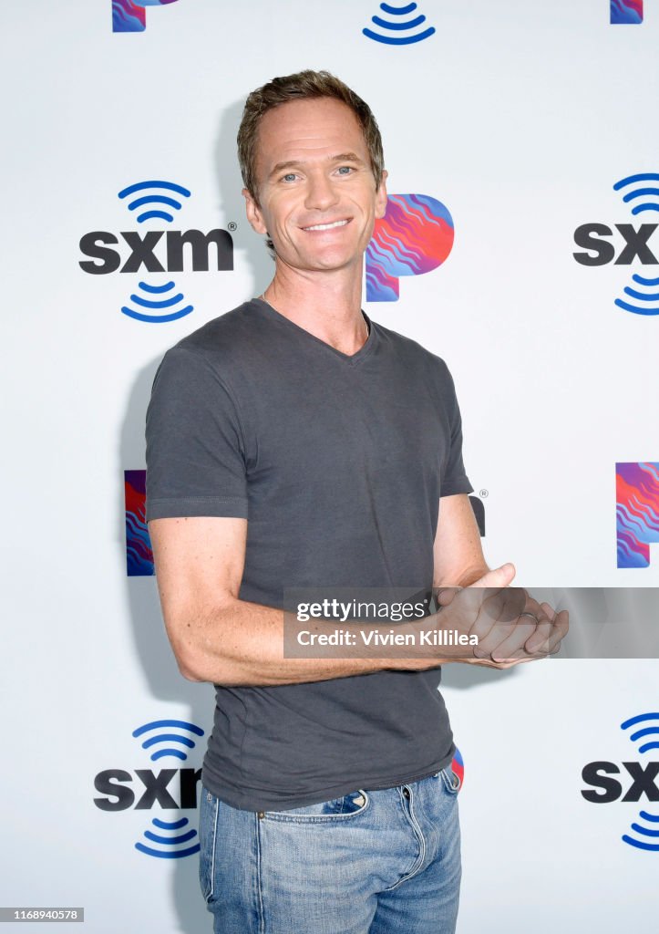 Neil Patrick Harris Visits SiriusXM's The Jess Cagle Show At the SiriusXM Hollywood Studios In Los Angeles