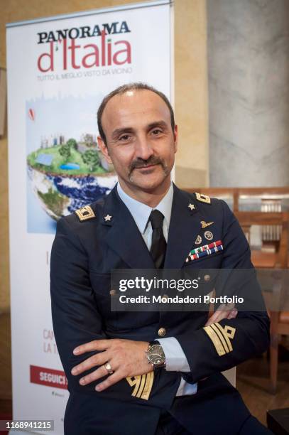 The lieutenant of the Italian Air Force Guido Guidi attending one of the Focus major meetings Inquinamento e cambiamenti climatici, la Terra si...