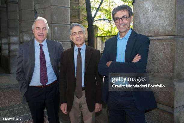 The director of the CNR Institute of geosciences and earth resources Antonello Provenzale, the director of the Department of Energy at Politecnico di...