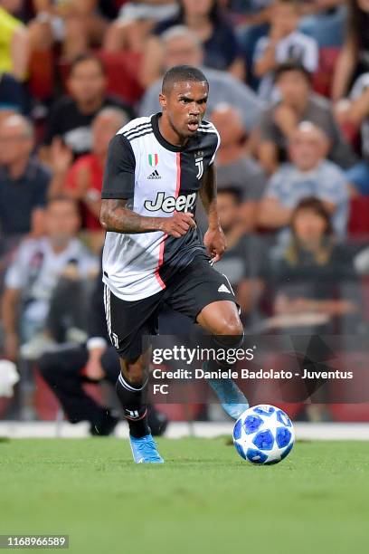 Juventus player Douglas Costa during Triestina v Juventus pre season friendly match at Stadio Nereo Rocco on August 17, 2019 in Trieste, Italy.