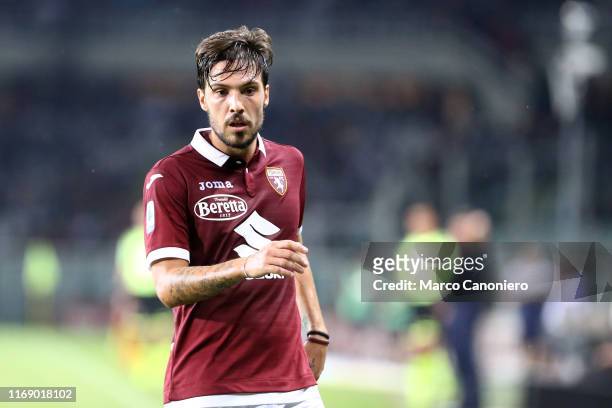 Simone Verdi of Torino FC in action the the Serie A match between Torino Fc and Us Lecce. US Lecce wins 2-1 over Torino Fc.
