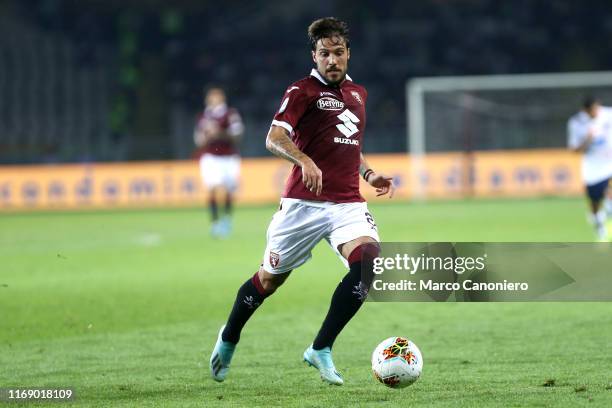 Simone Verdi of Torino FC in action during the the Serie A match between Torino Fc and Us Lecce. US Lecce wins 2-1 over Torino Fc.