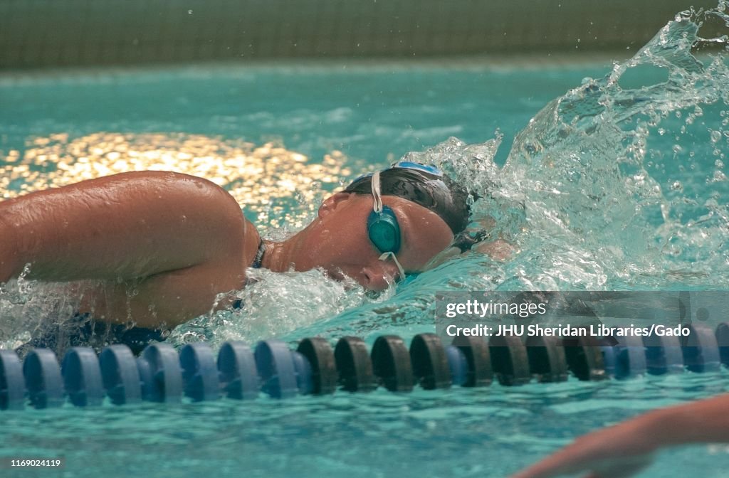Sidestroke Swimmer