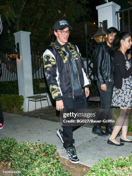 Sir Robert Bryson Hall II aka 'Logic' is seen on September 17, 2019 in Los Angeles, California.