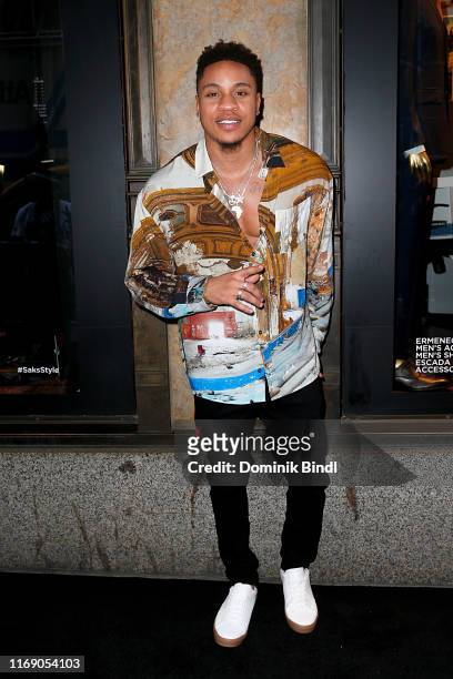 Rotimi Akinosho attends as "Power" celebrates its final season with a Saks Fifth Avenue window display on August 19, 2019 in New York City.