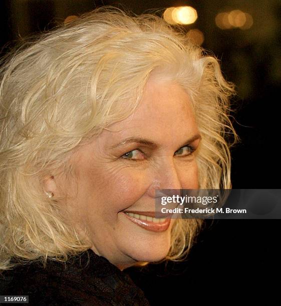 Actress Fionulla Flanagan attends the film premiere of "Amelie" October 9, 2001 in Beverly Hills, CA. The film opens in New York and Los Angeles on...