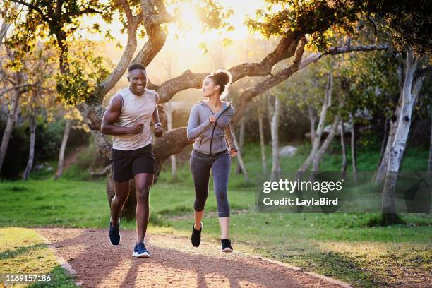 there are no shortcuts when it comes to fitness - male friendship stock pictures, royalty-free photos & images