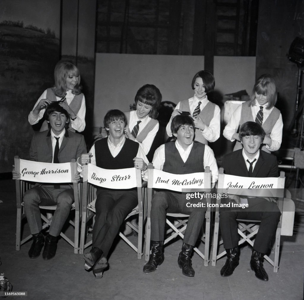 The Beatles Film "A Hard Day's Night" In London