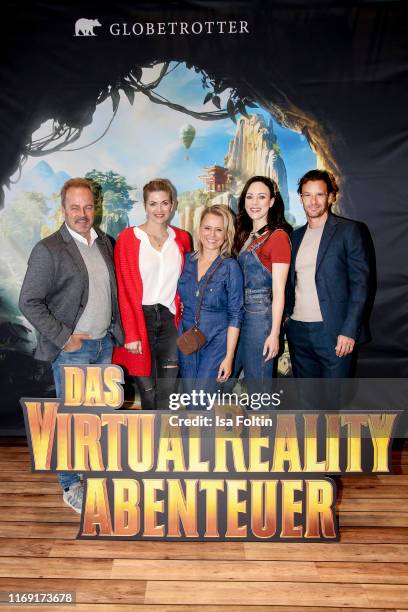 German actor Till Demtroeder, German actress Nina Bott, German presenter Nova Meierhenrich, German singer Jasmin Wagner and German actor Stephan Luca...