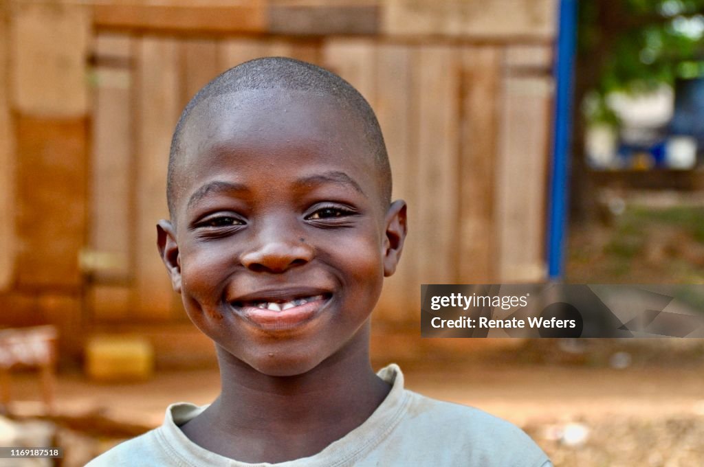 Portrait Of Smiling Boy