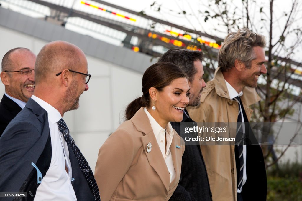 Crown Princess Victoria And Prince Daniel Of Sweden Visit Copenhagen - Day 3
