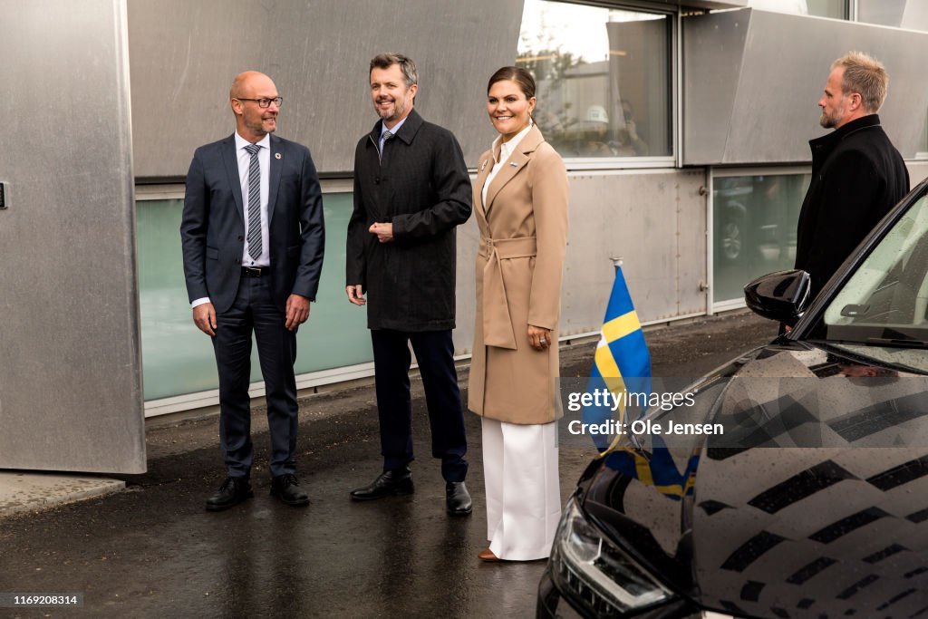 Crown Princess Victoria And Prince Daniel Of Sweden Visit Copenhagen - Day 3