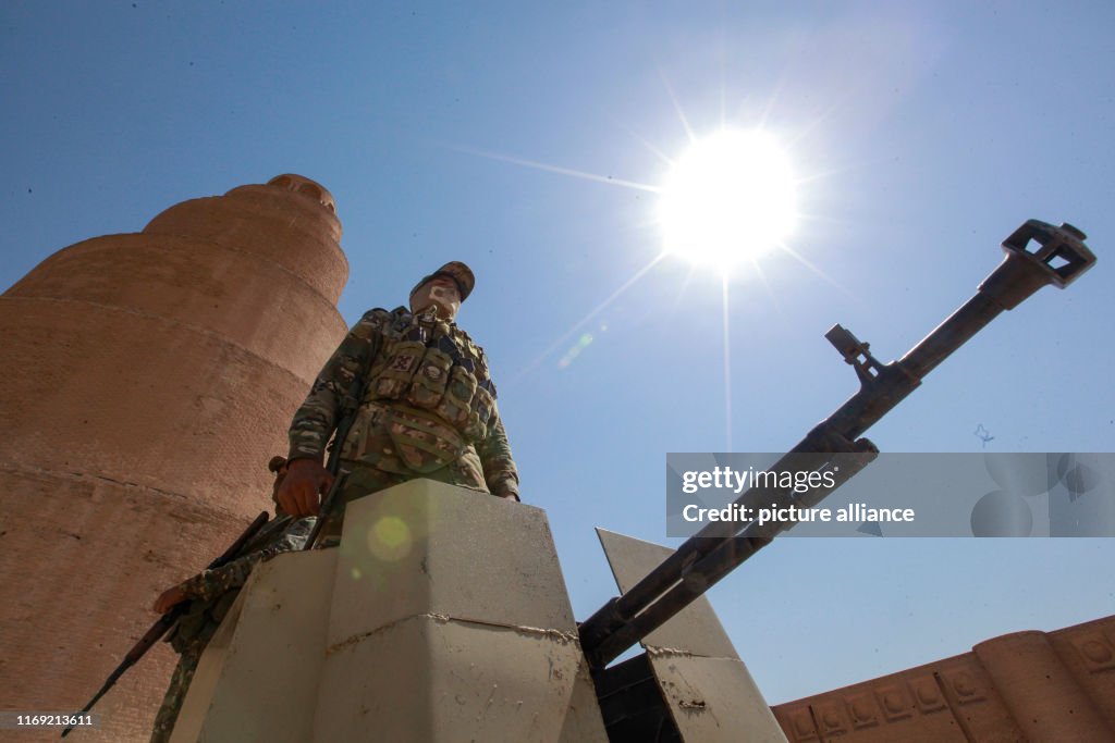 Iraqi armed group security procedures against IS in Samarra