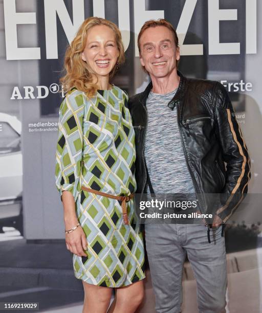 September 2019, Berlin: The actors Petra Schmidt-Schaller and Andre Hennicke come to the premiere performance of the historical agent thriller...