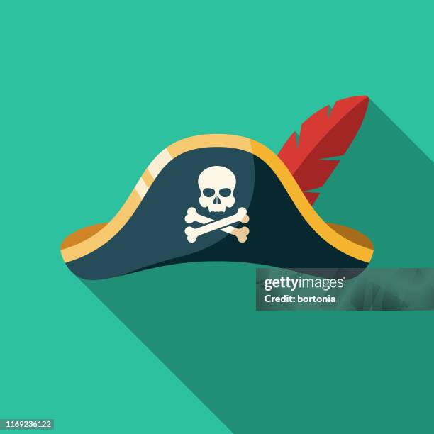 ilustrações de stock, clip art, desenhos animados e ícones de pirate hat icon - chapéu de marinheiro