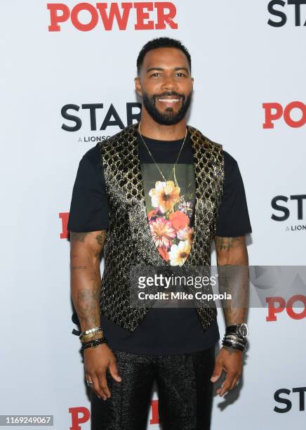 Omari Hardwick attends the "Power" Final Season World Premiere at The Hulu Theater at Madison Square Garden on August 20, 2019 in New York City.