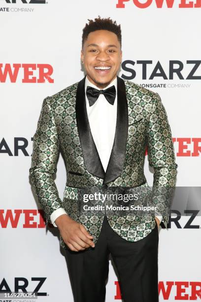 Rotimi Akinosho attends the "Power" final season world premiere at The Hulu Theater at Madison Square Garden on August 20, 2019 in New York City.