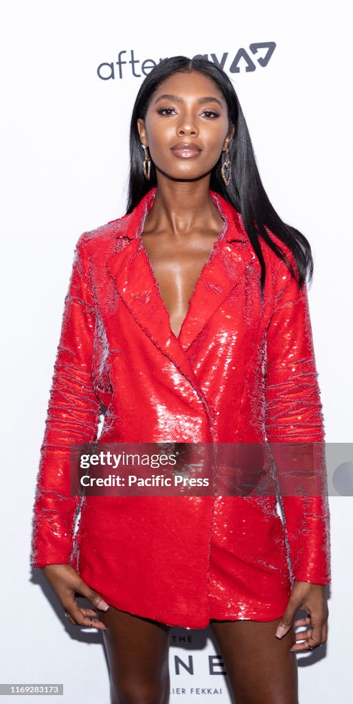 Ebonee Rice Nguyen Ebonee Davis attends The Daily Front Row 7th Fashion Media Awards at ...