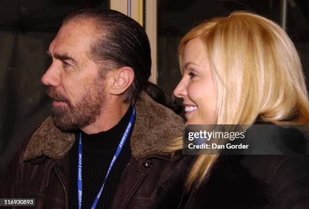 John Paul Richard and Eloise Dejoria during Sundance All Star Jam Band at Canyons Resort in Park City, Utah, United States.