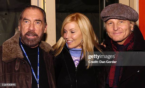 John Paul Richard, Eloise Dejoria and Matt Sorum of Camp Freddy