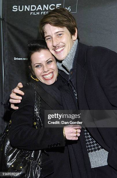 Fairuza Balk and Gabriel Mann during 2006 Sundance Film Festival - "Don't Come Knockin" Premiere at Eccles in Park City, Utah.