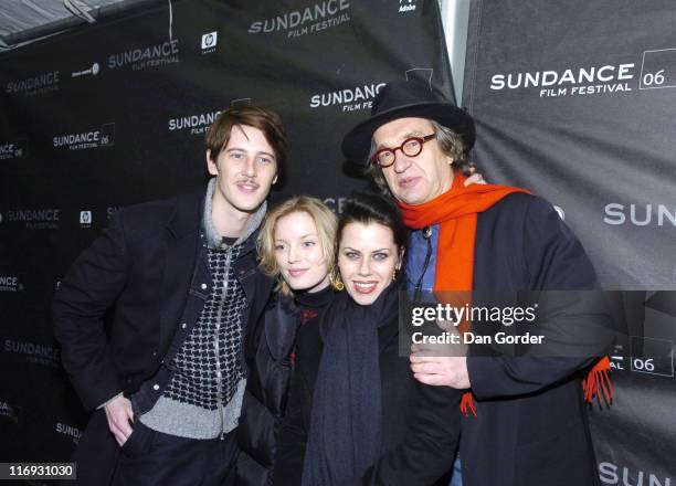 Gabriel Mann, Sarah Polley, Fairuza Balk and Wim Wenders