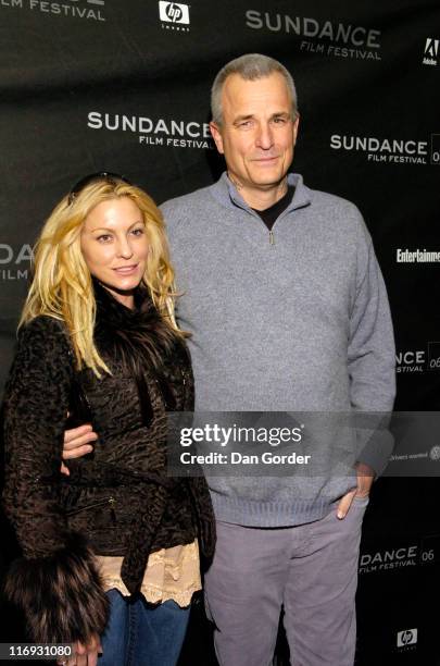 Heather Wahlquist and Nick Cassavetes, director during 2006 Sundance Film Festival - "Alpha Dog" Premiere at Eccles in Park City, Utah, United States.