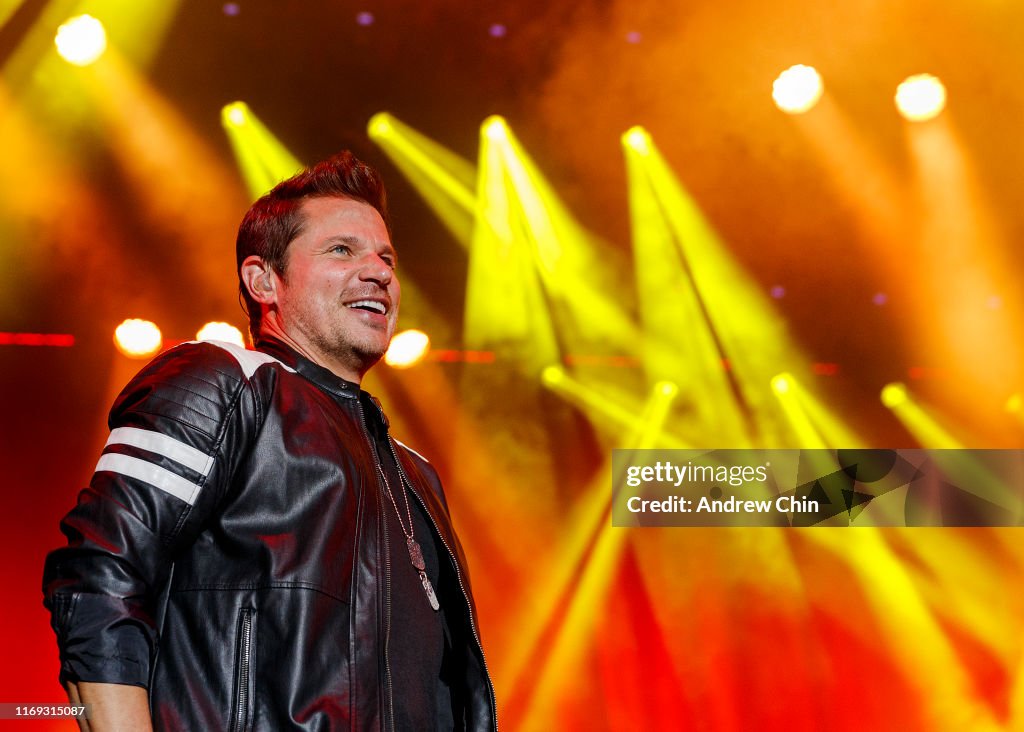 98 Degrees Performs At PNE Amphitheatre