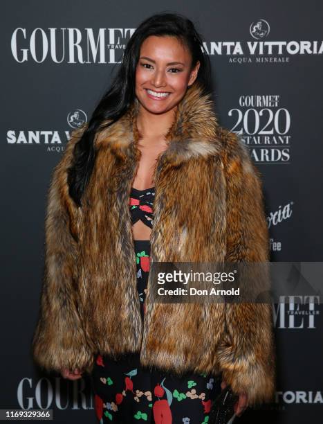 Carly Javier Anderson attends the 2020 Gourmet Traveller National Restaurant Awards on August 21, 2019 in Sydney, Australia.