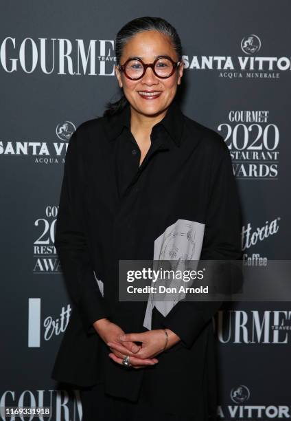 Kylie Kwong attends the 2020 Gourmet Traveller National Restaurant Awards on August 21, 2019 in Sydney, Australia.