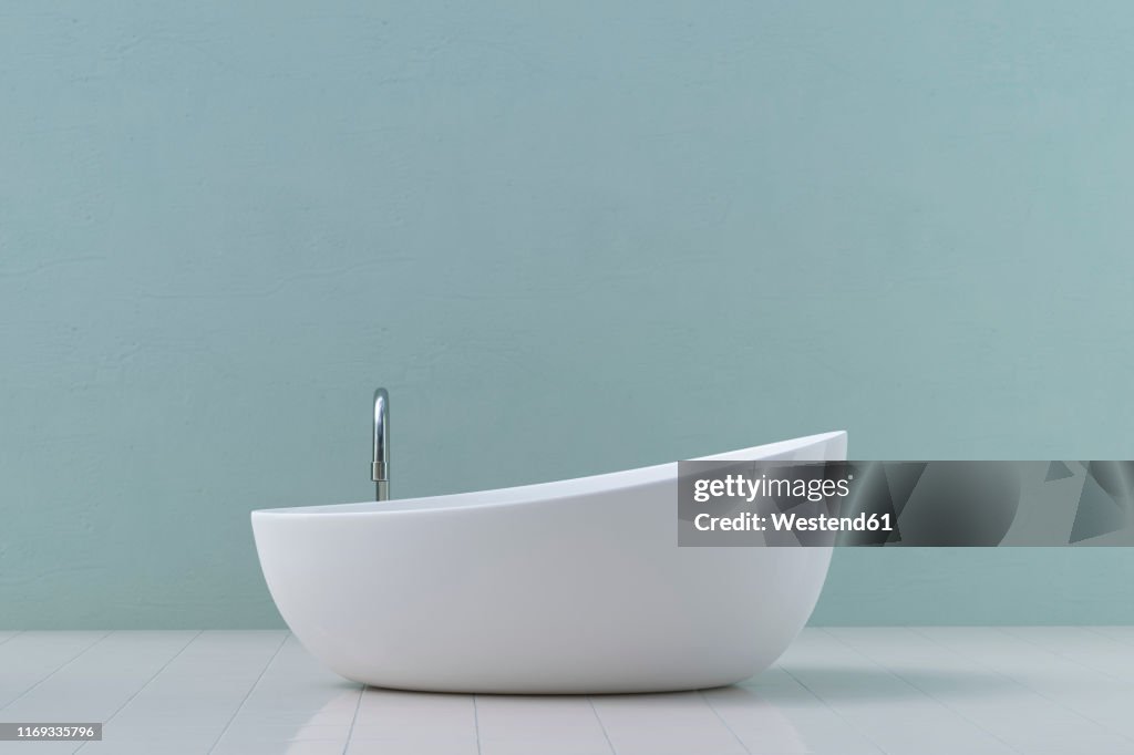 Modern bathtub, 3D Rendering