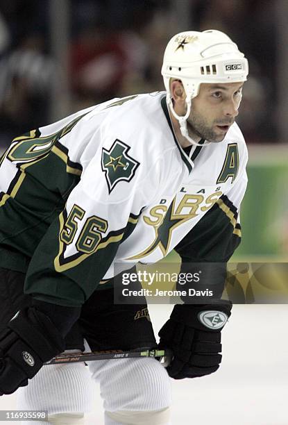 Dallas Stars' Sergei Zubov during a game versus the Buffalo Sabres at the HSBC Arena in Buffalo, NY, December 14, 2005.