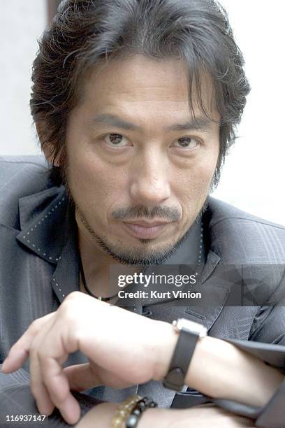 Hiroyuki Sanada during 56th Berlinale International Film Festival - Hiroyuki Sanada Portrait Session at Hotel Intercontinental in Berlin, Germany.