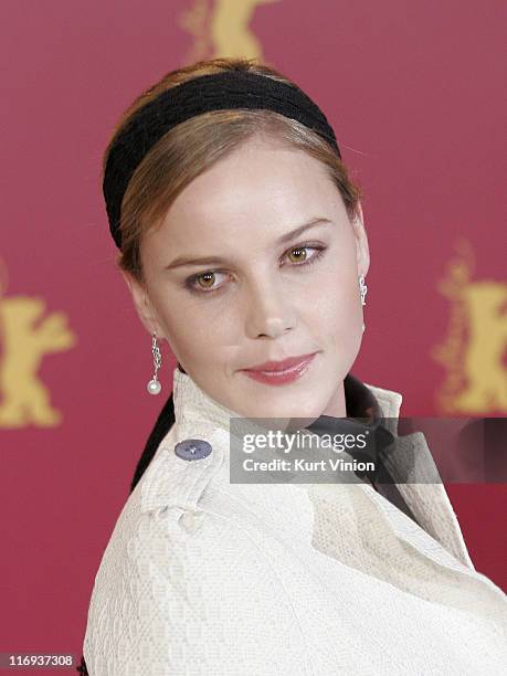 Abbie Cornish during 56th Berlinale International Film Festival - "Candy" - Photocall at Hyatt Hotel in Berlin, Berlin, Germany.