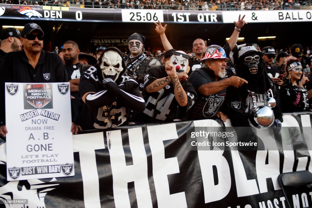 NFL: SEP 09 Broncos at Raiders