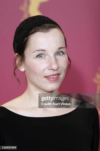 Meret Becker during 56th Berlinale International Film Festival - "Happy As One"- Photocall in Berlin, Germany.
