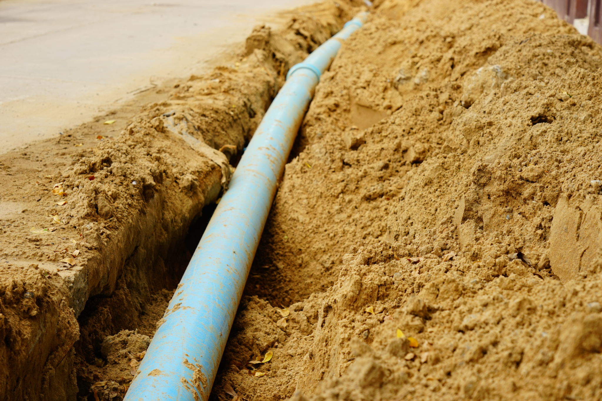 sewer line location